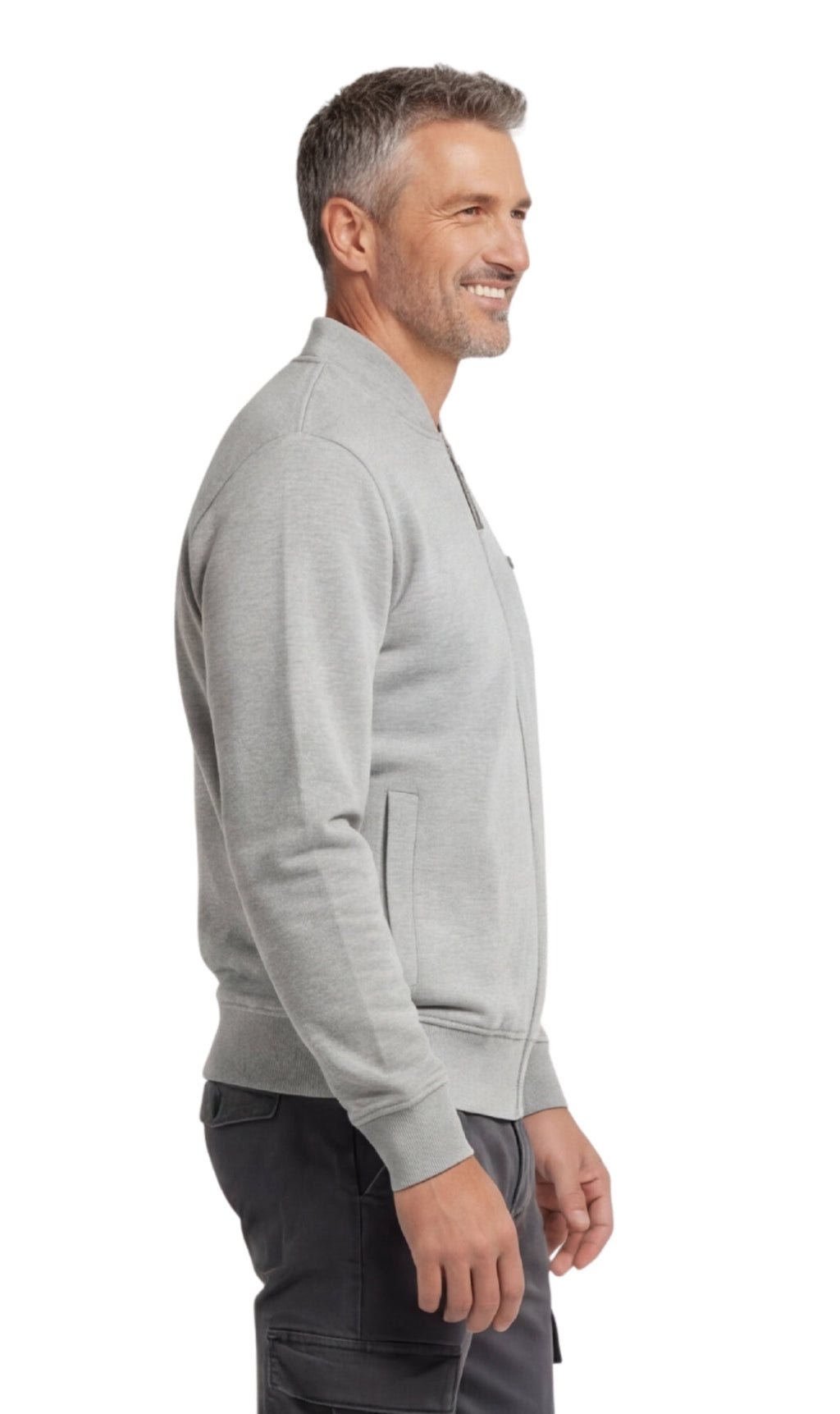 Classic Zip-Up Fleece Coat