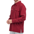 Men’s Oxford English Style Long Sleeve Dress Shirt