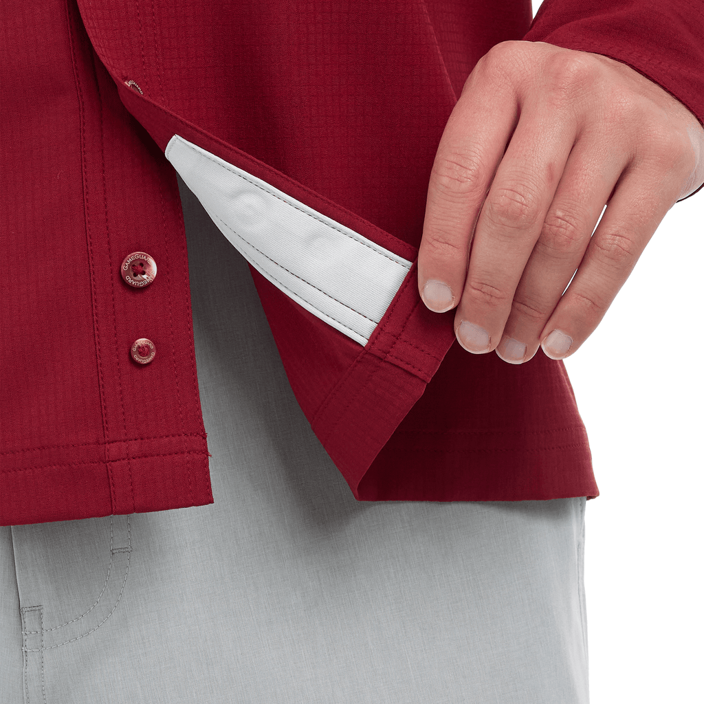 Men’s Oxford English Style Long Sleeve Dress Shirt