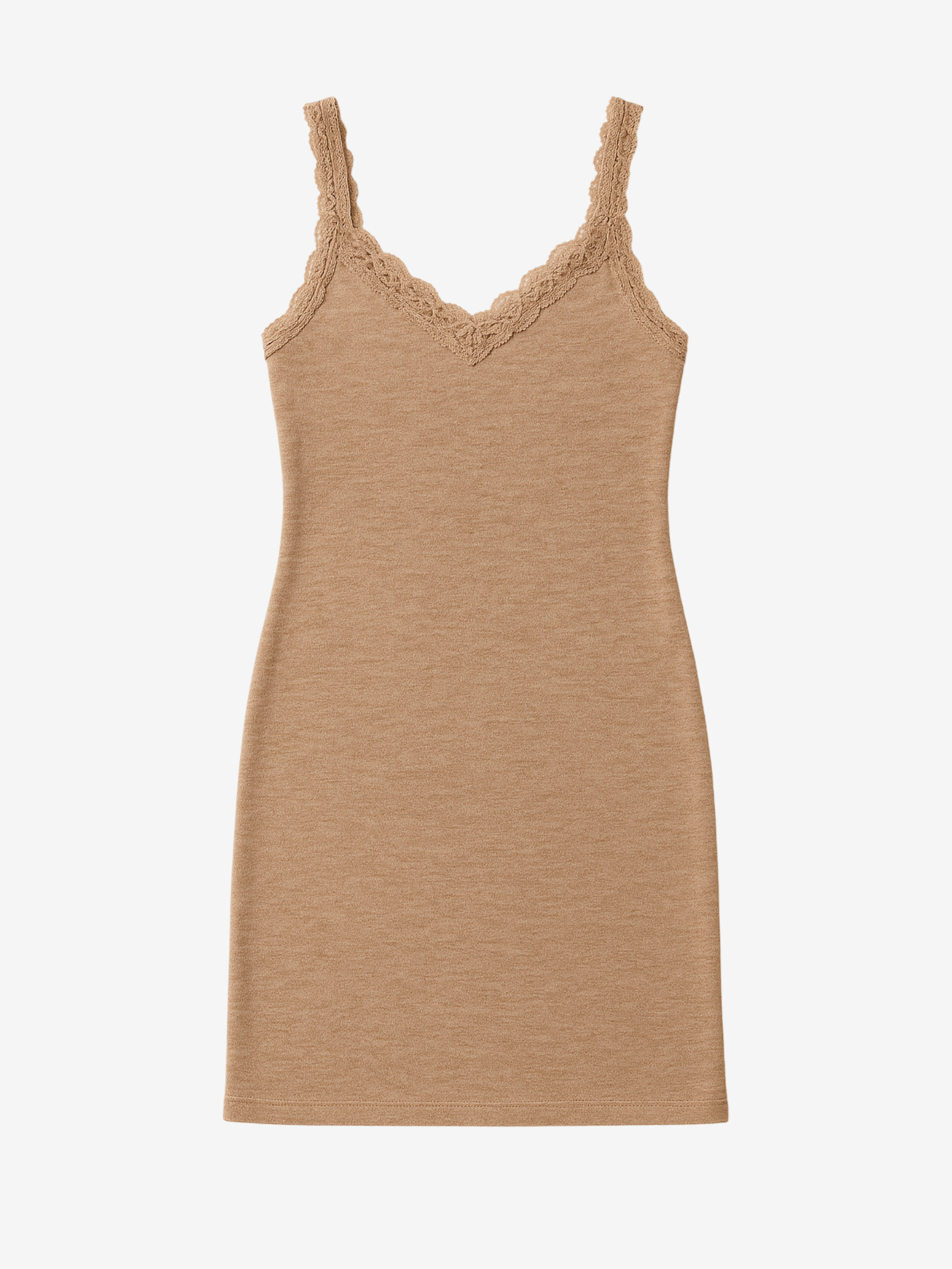 Long non-sheer thinning undergarment