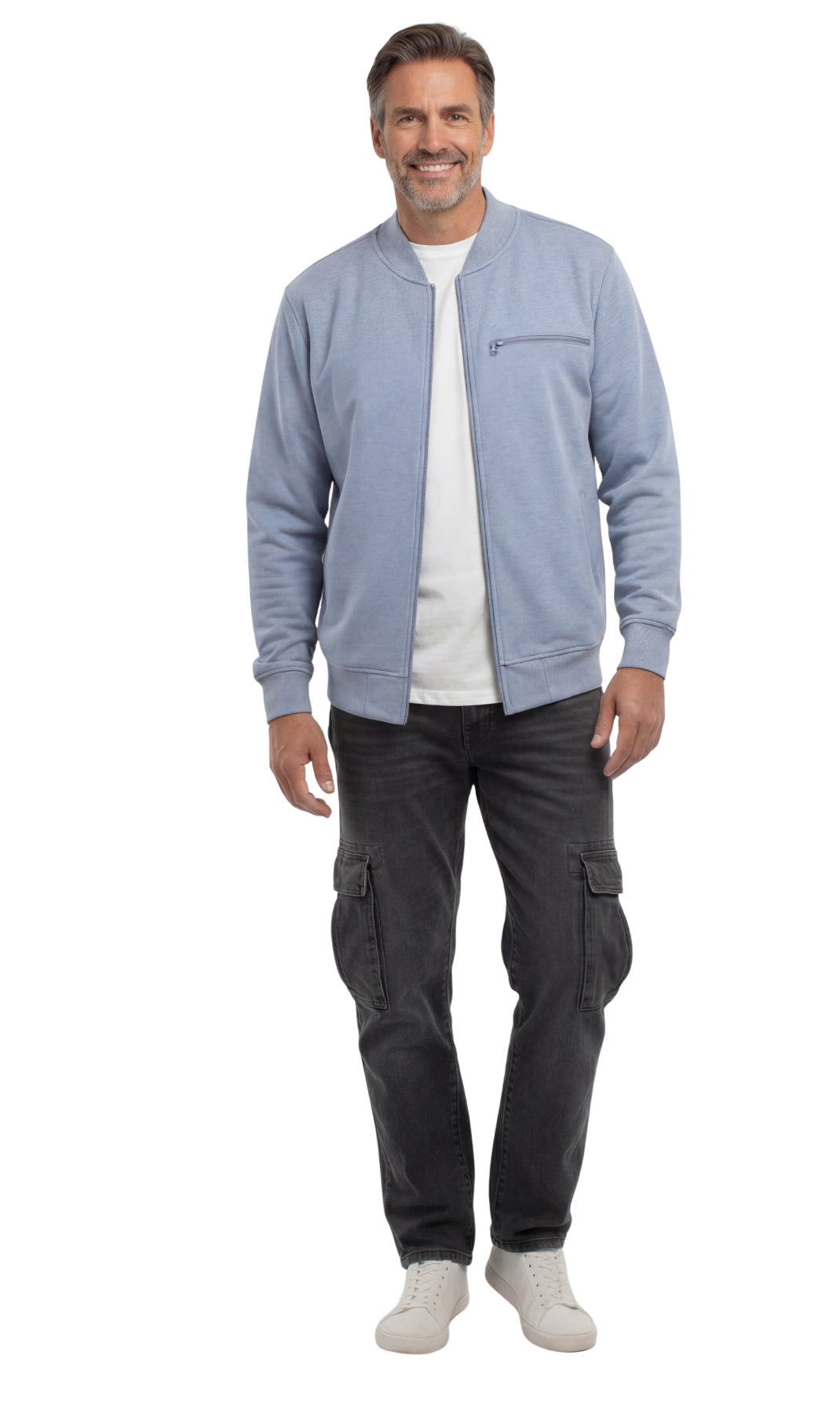 Classic Zip-Up Fleece Coat