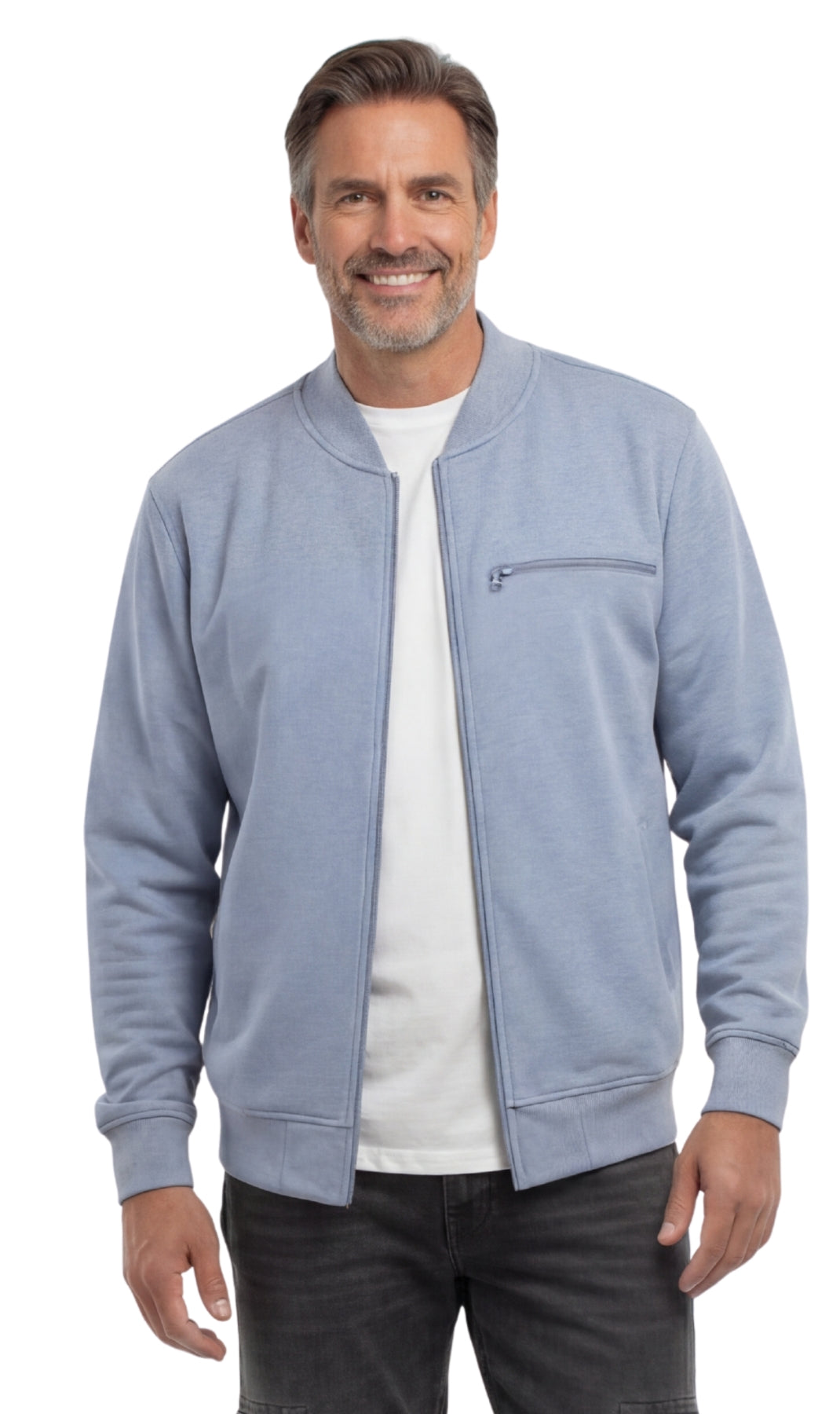 Classic Zip-Up Fleece Coat