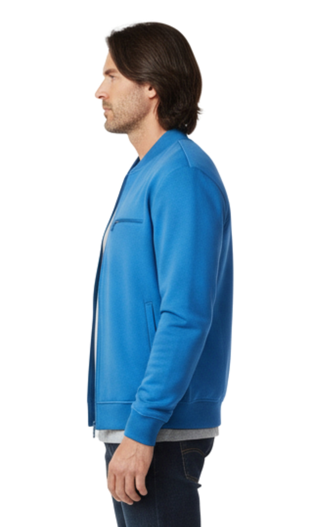 Classic Zip-Up Fleece Coat