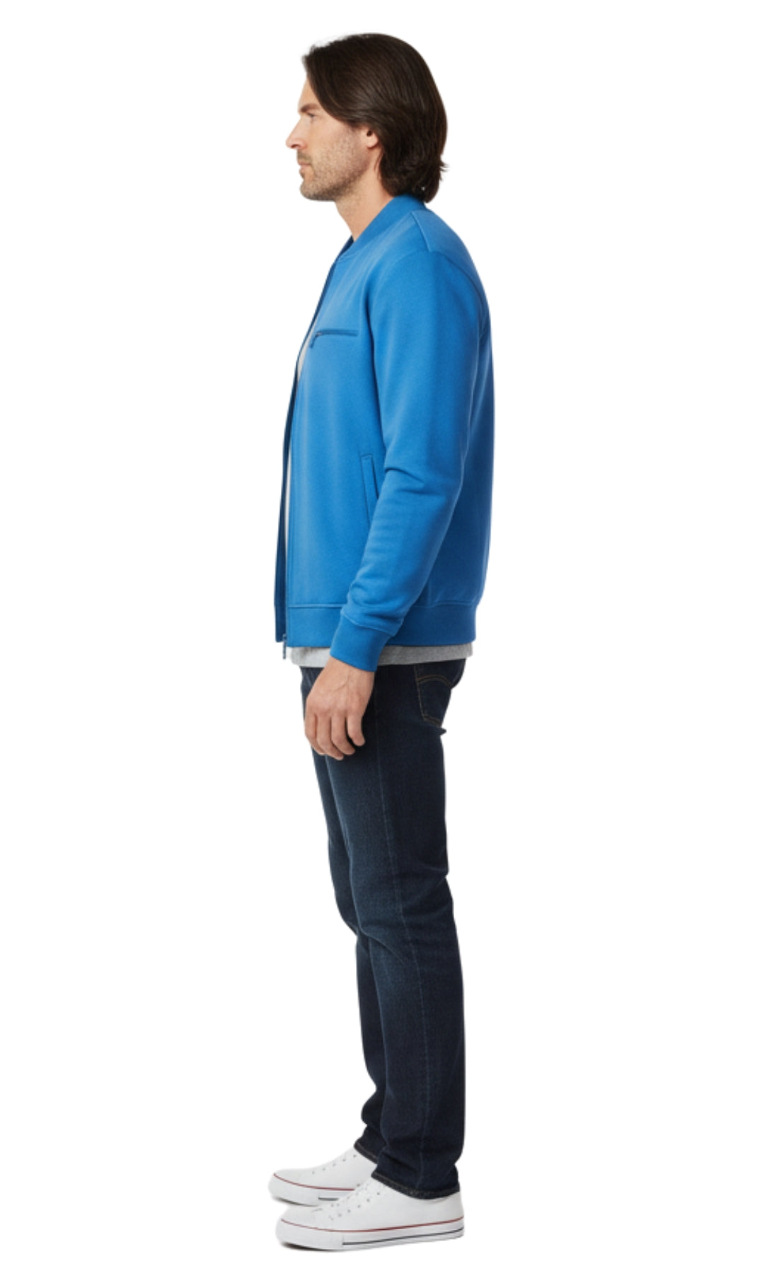 Classic Zip-Up Fleece Coat