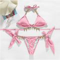 String Bikini Double Bedazzled
