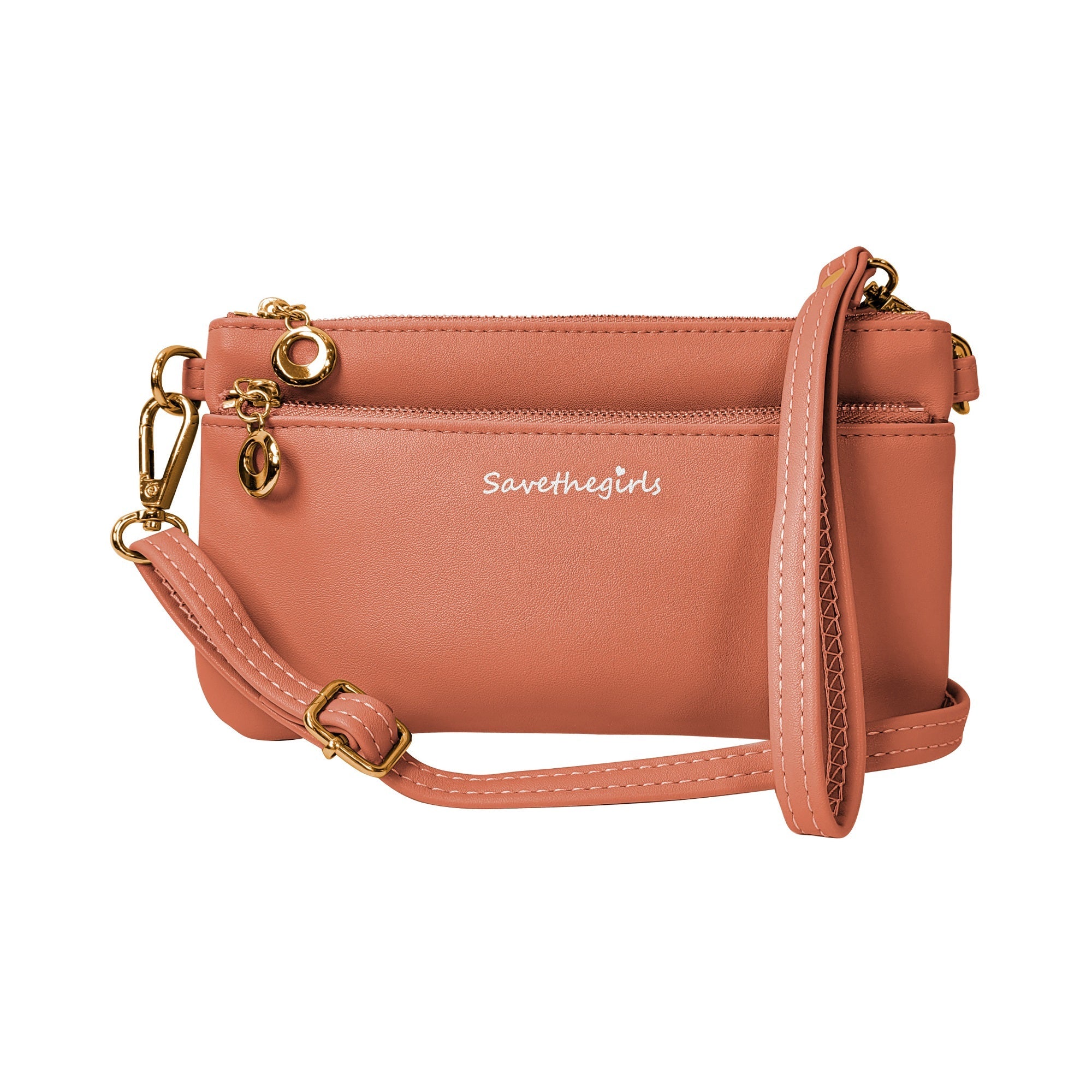 Bella Messenger Crossbody Bag—RFID Protection