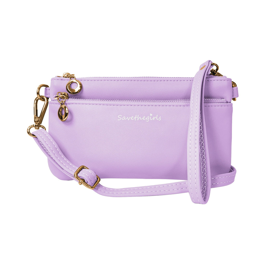 Bella Messenger Crossbody Bag—RFID Protection