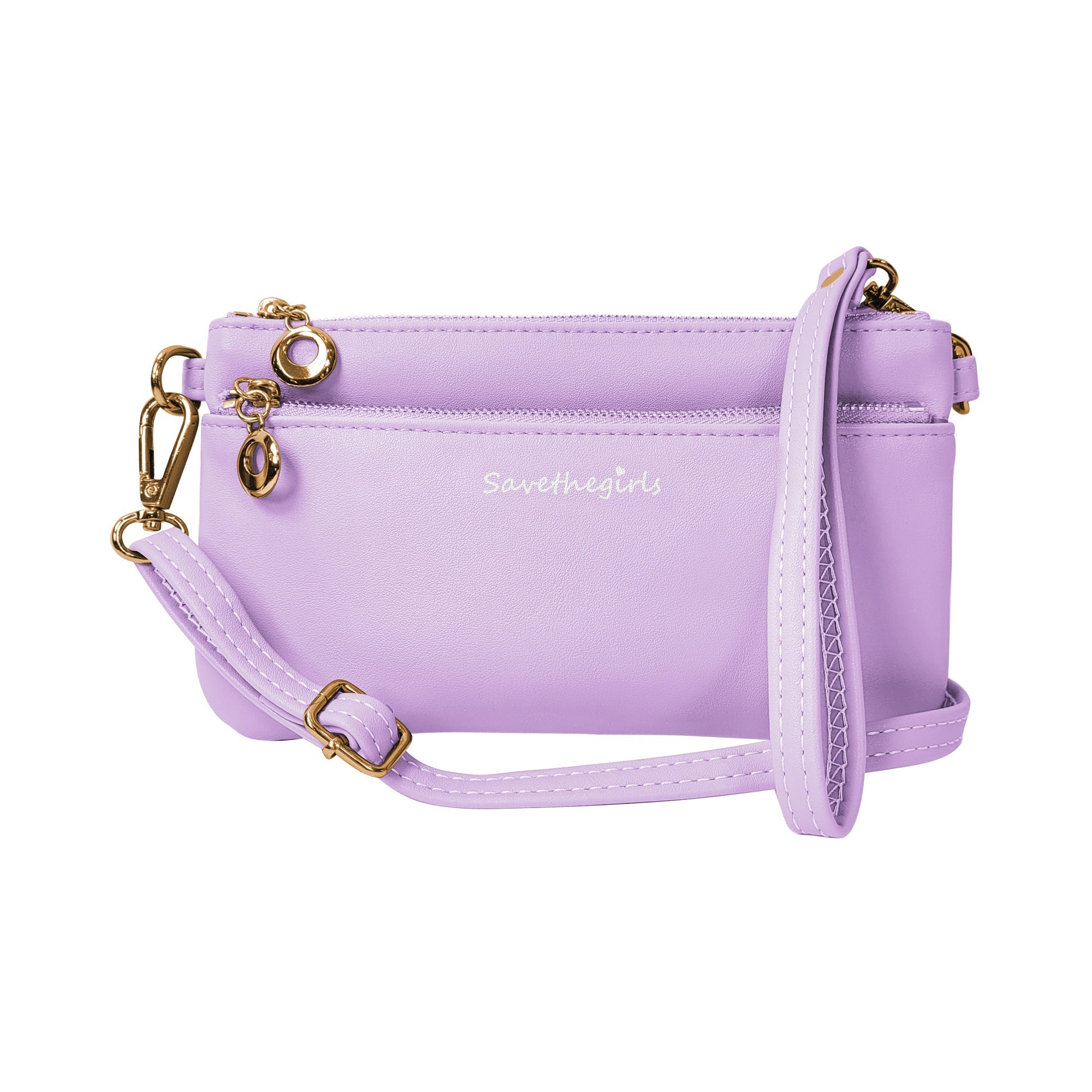 Bella Messenger Crossbody Bag—RFID Protection