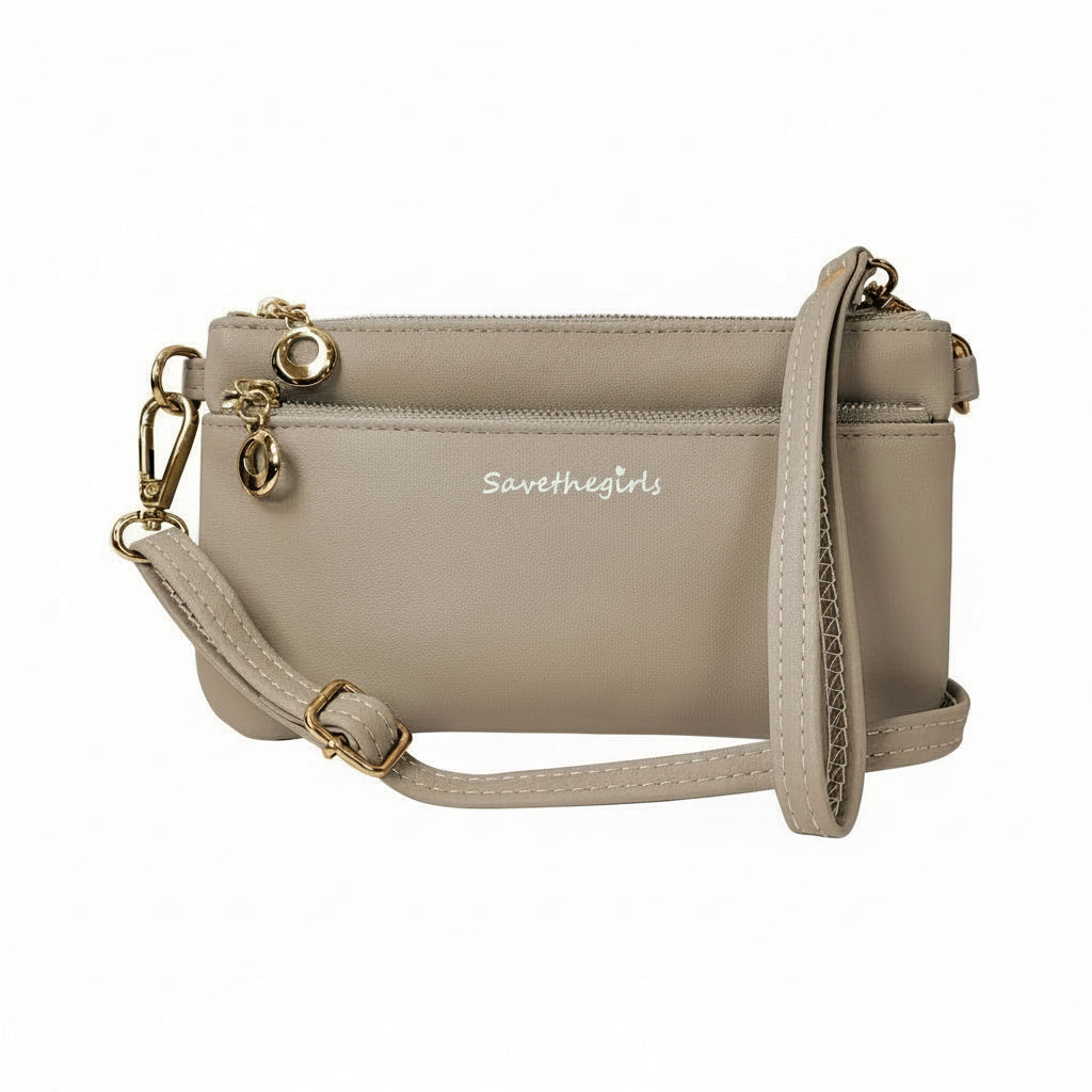 Bella Messenger Crossbody Bag—RFID Protection