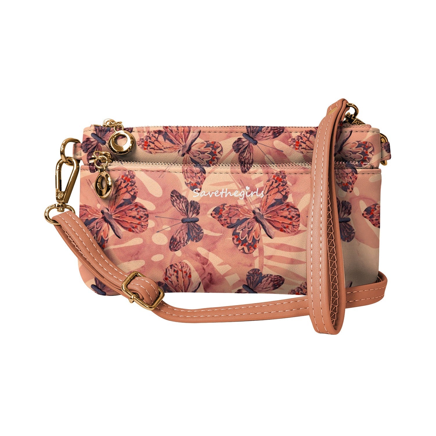 Bella Messenger Crossbody Bag—RFID Protection