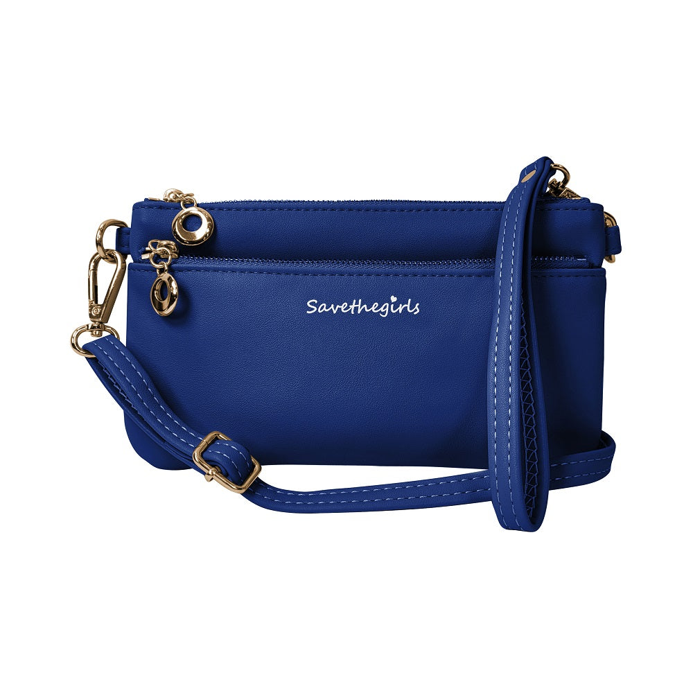 Bella Messenger Crossbody Bag—RFID Protection
