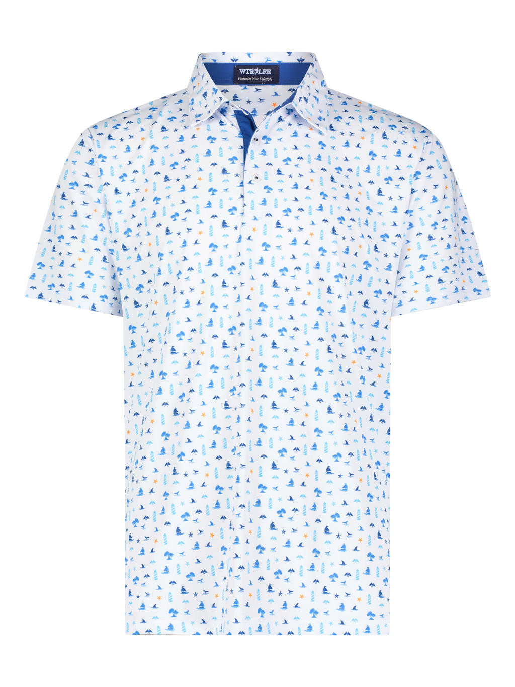 Polo Short-Sleeve Button Down Shirt