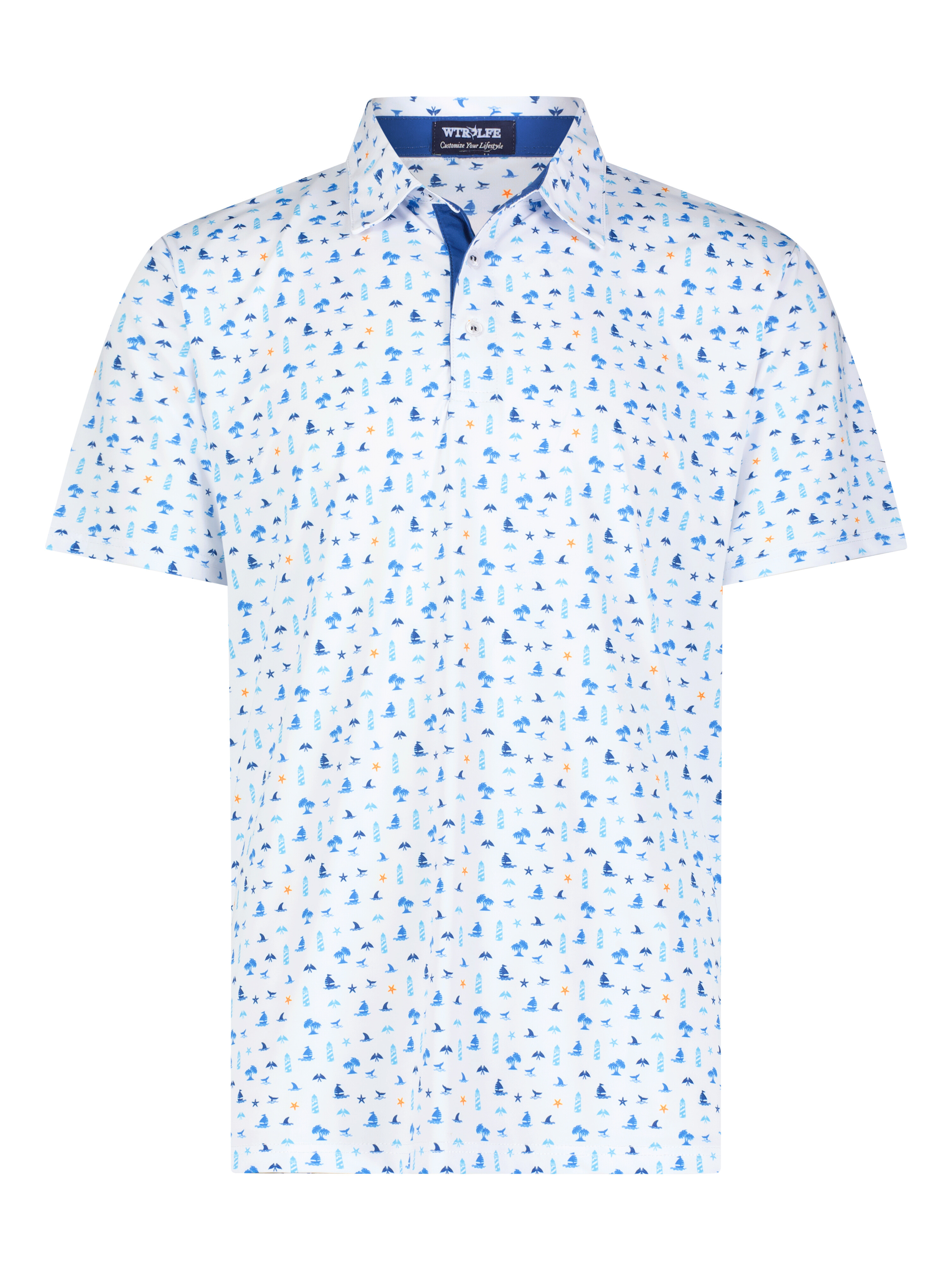Polo Short-Sleeve Button Down Shirt