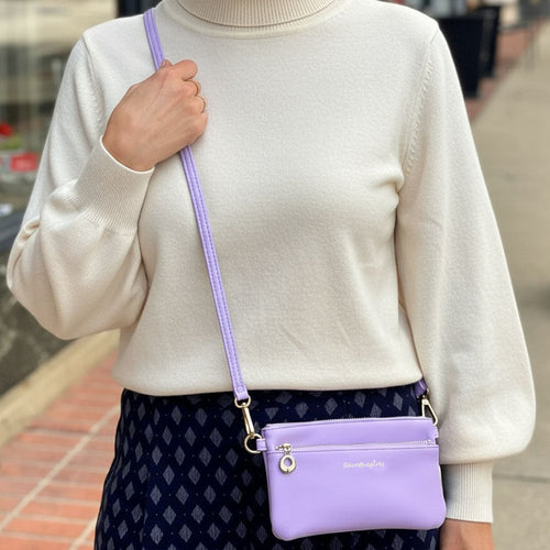 Bella Messenger Crossbody Bag—RFID Protection