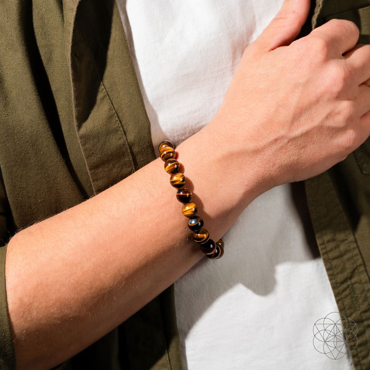 Tigers Eye Protection Bracelet