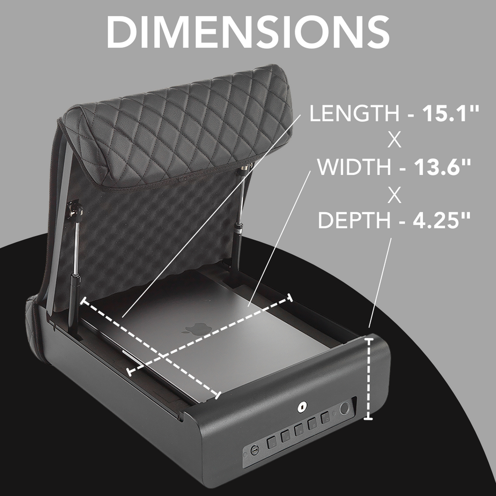 Biometric SAFE: Triple Locking System- Personal Safe