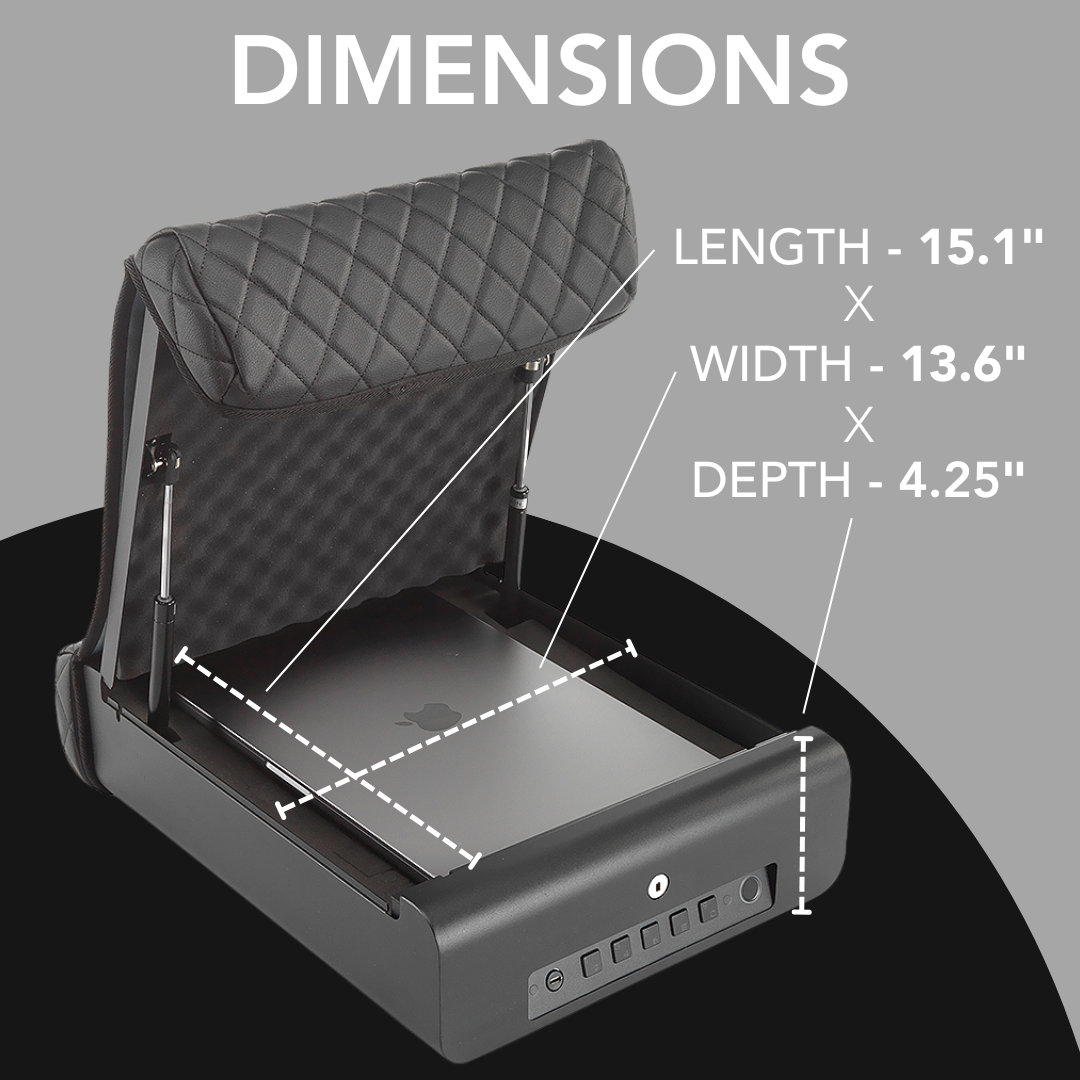 Biometric SAFE: Triple Locking System- Personal Safe