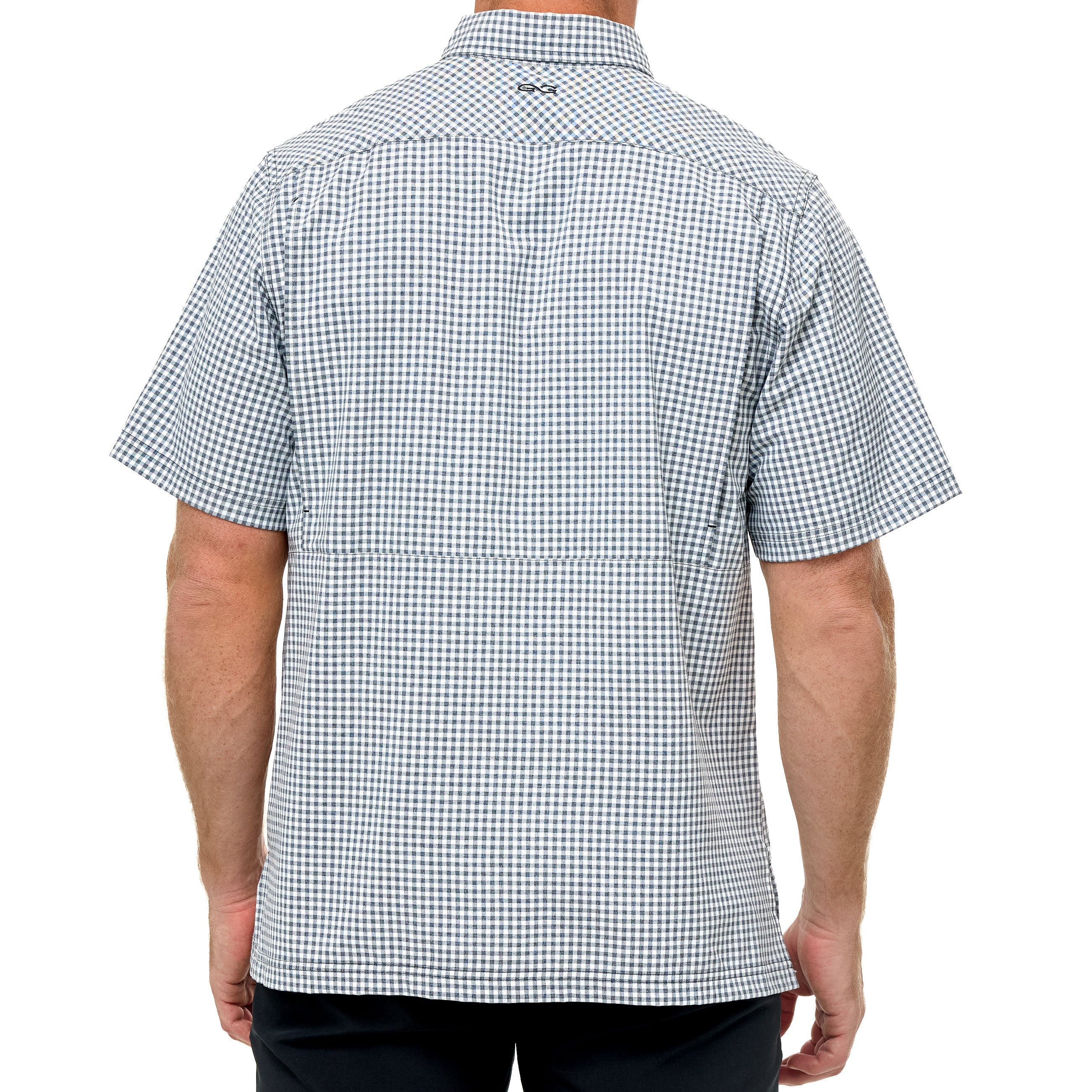 Casual Button Down Short Sleeve Dress Shirt