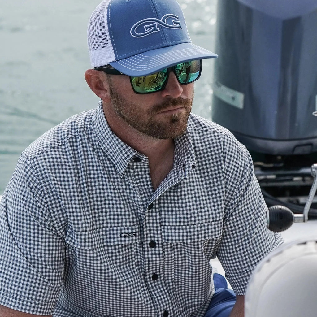 Casual Button Down Short Sleeve Dress Shirt