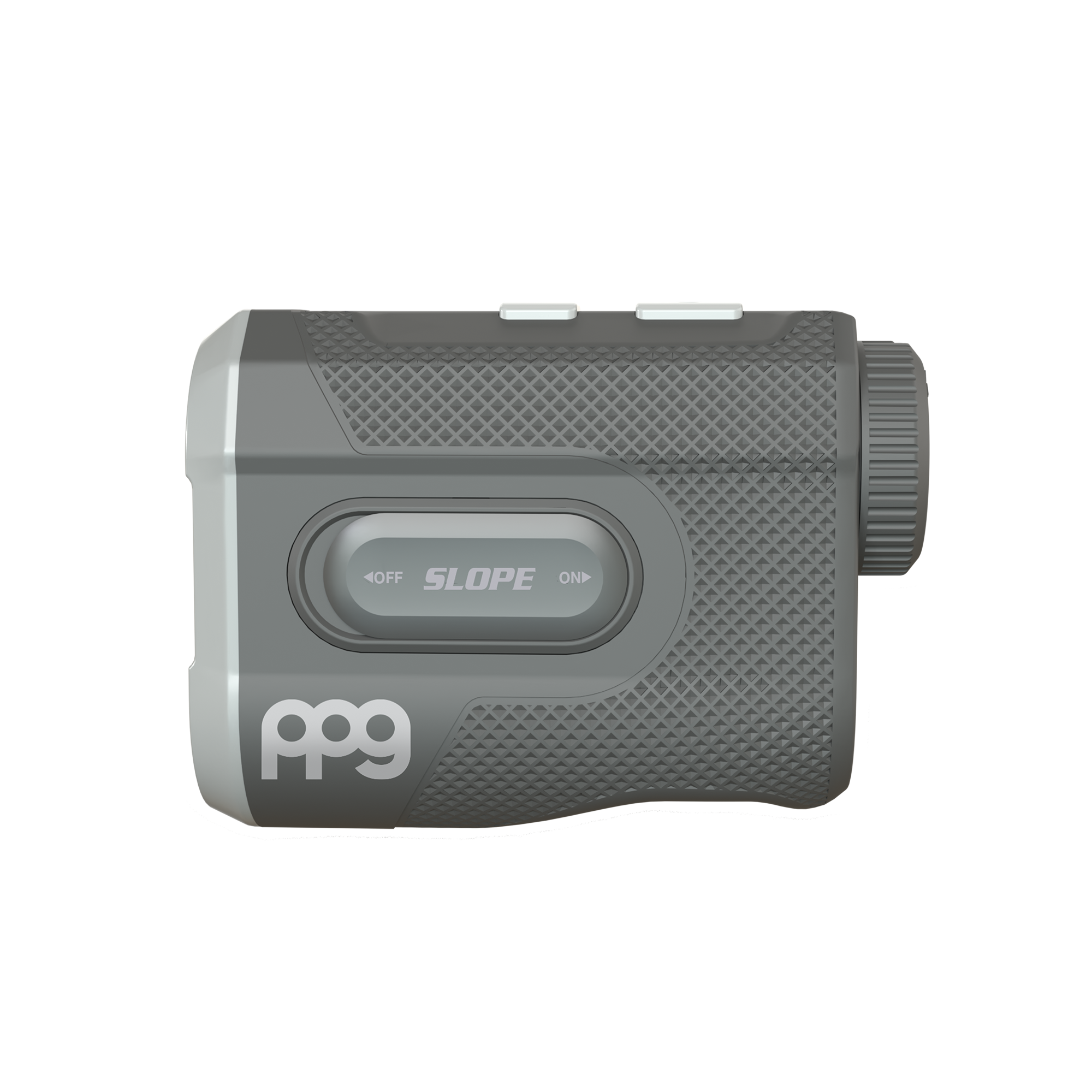 A2 Rangefinder - Magnetic Rangefinder for Golf- Slope Switch- Long Lasting Battery - Black & Gray