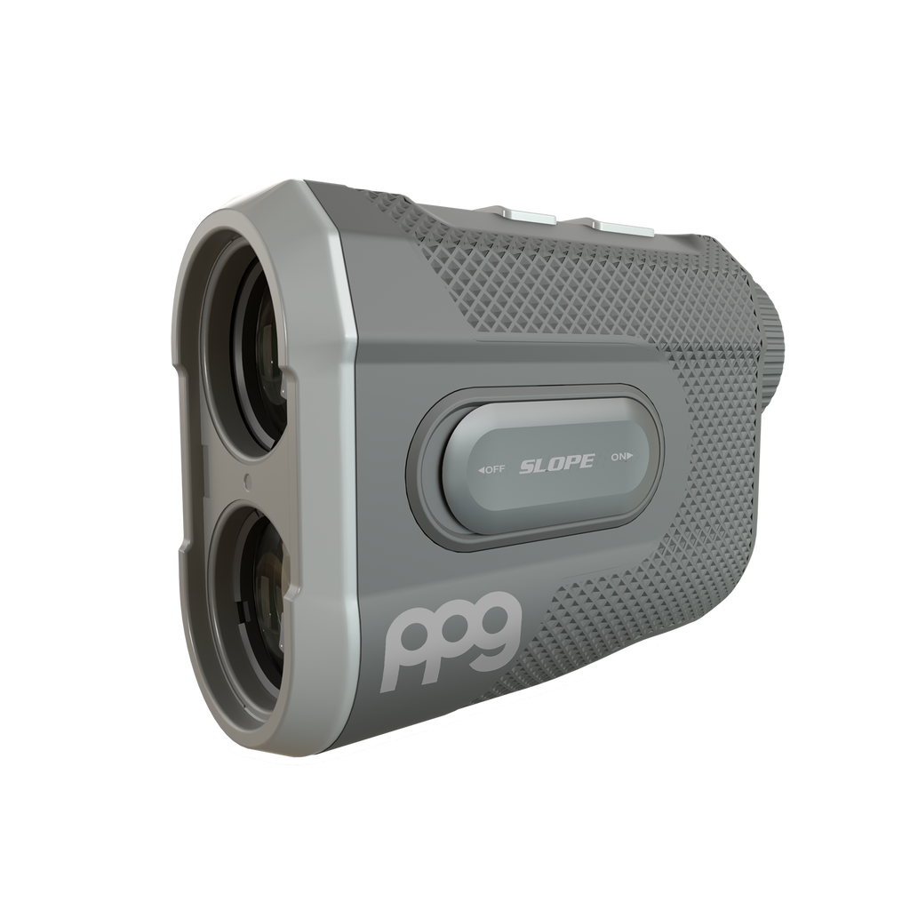 A2 Rangefinder - Magnetic Rangefinder for Golf- Slope Switch- Long Lasting Battery - Black & Gray