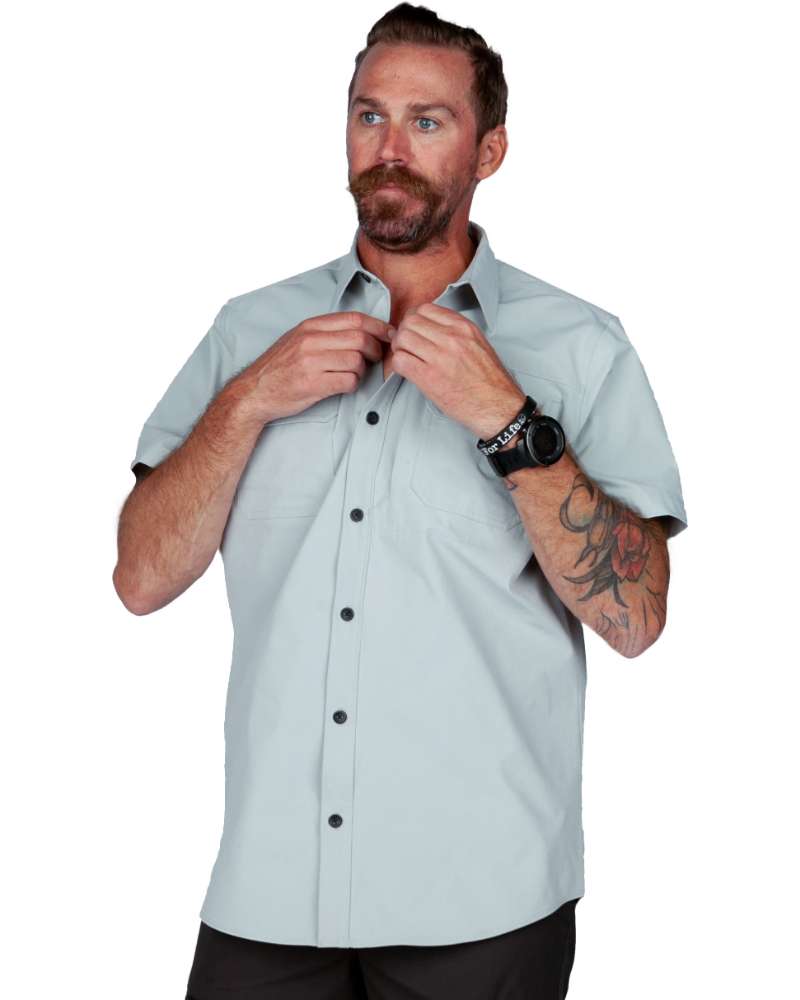 Thunderbolt S/S Men’s Calm Classic Button-Down