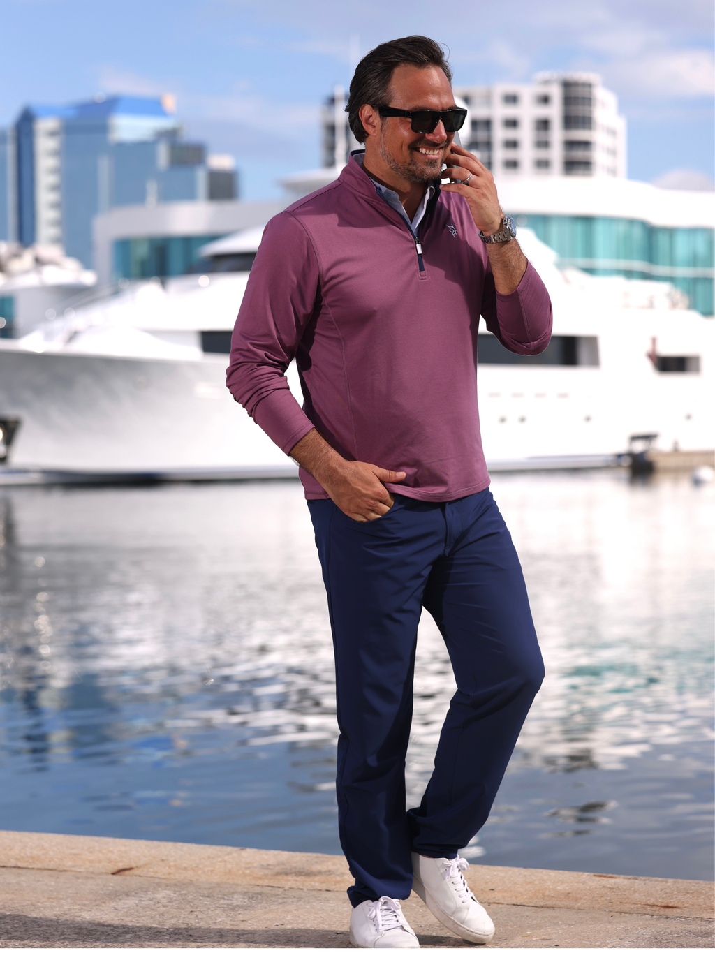 ZipUp 1/4: Men’s Pullover Shirt