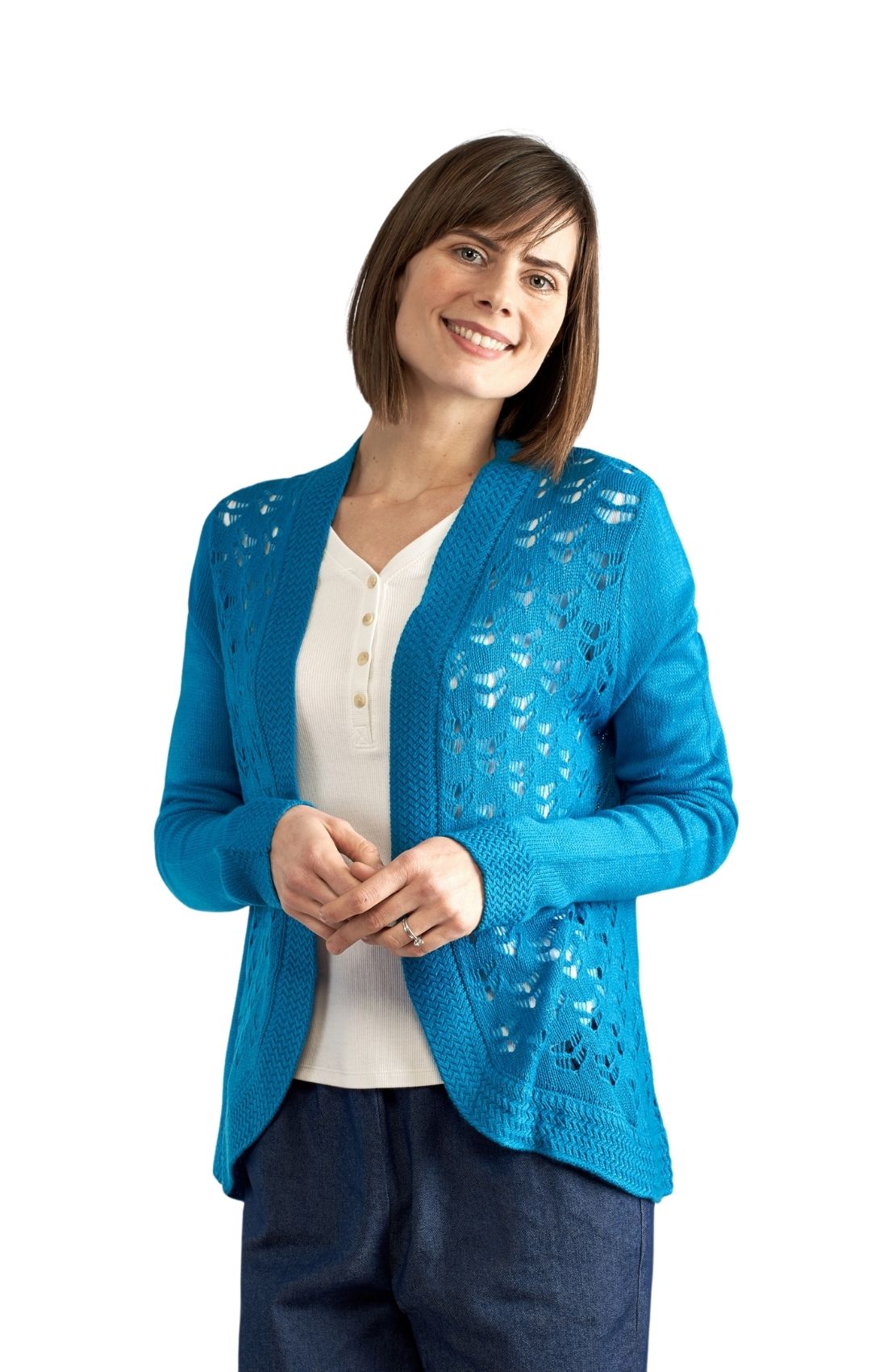 Long Sleeve Cardigan Open Front Cover Up