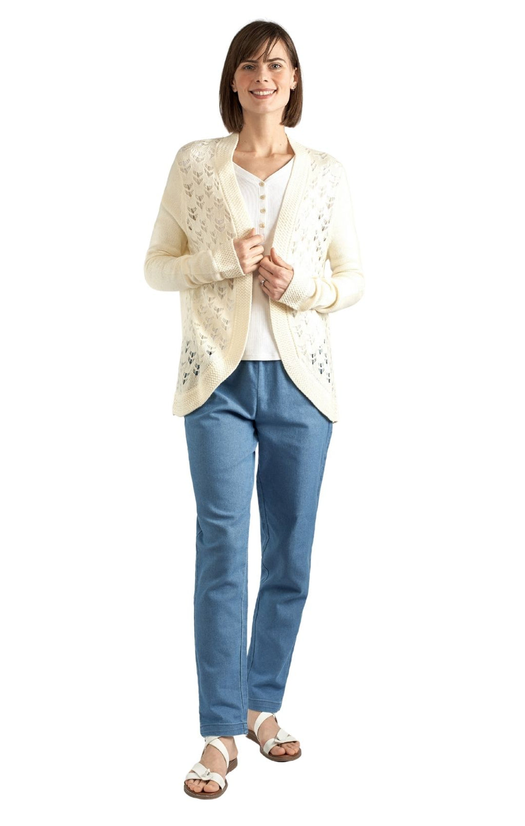 Long Sleeve Cardigan Open Front Cover Up