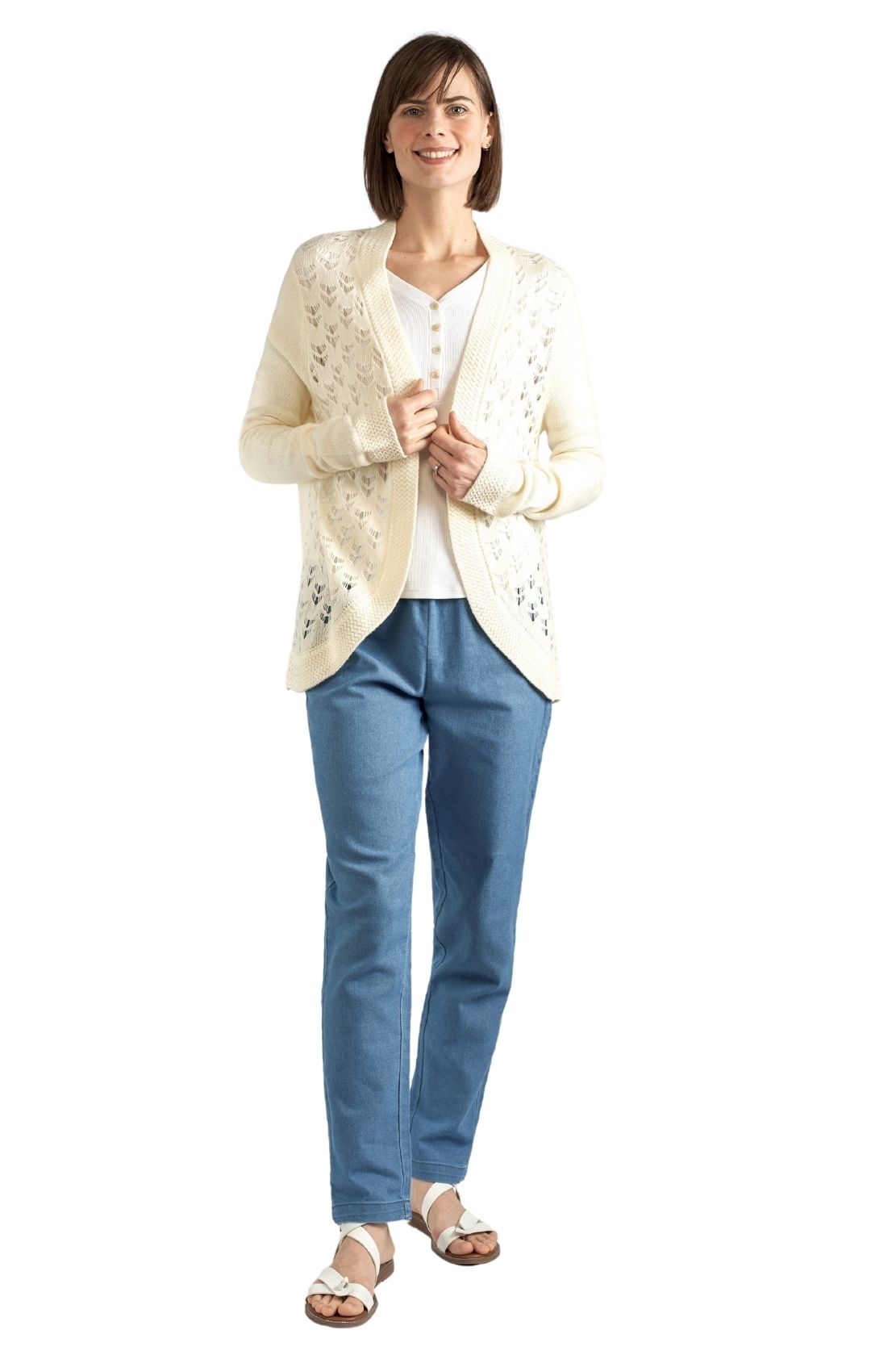 Long Sleeve Cardigan Open Front Cover Up