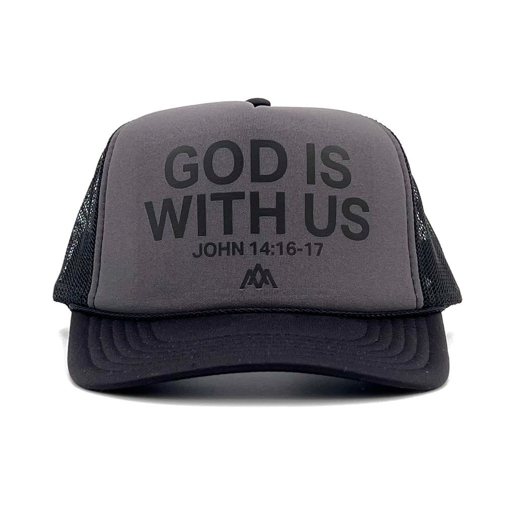 Trucker Foam BallCap “God is with Us”