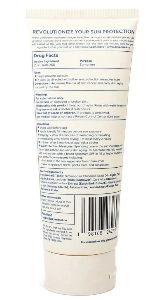 Sky&Sol SunScreen 50SPF
